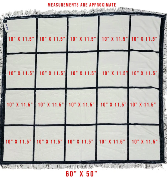 20 Panel Sublimation Blanket